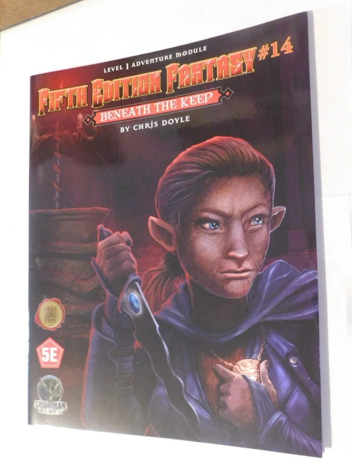 Fifth Edition Fantasy #14: Beneath the Keep by Chris Doyle (2024, Trade Paperback)