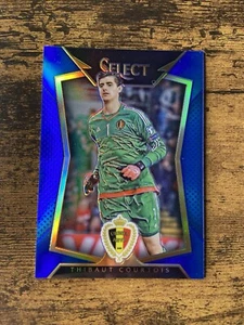 2015-16 Panini Select Blue Prizm /299 Thibaut Courtois #83 Belgium Real Madrid - Picture 1 of 2