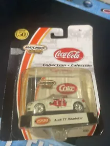 Matchbox 1:64 Scale Coca-Cola Series AUDI TT ROADSTER - Picture 1 of 3