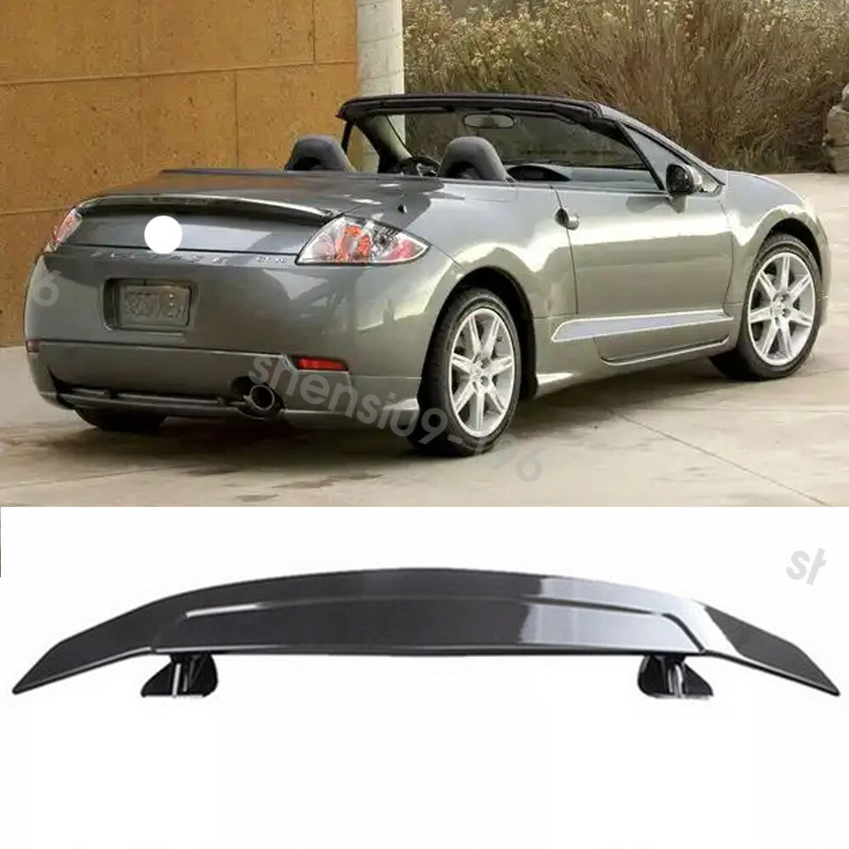 For Mitsubishi Eclipse  Rear Trunk Spoiler Wing Racing GT-Style 46" Carbon Style Foto 1 de 4