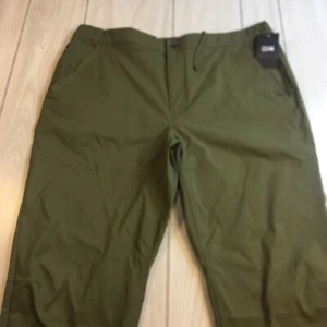 Mountain Hardwear Mens Crossover Pants Hiking Pants 40/30 Green NWT - Picture 1 of 11