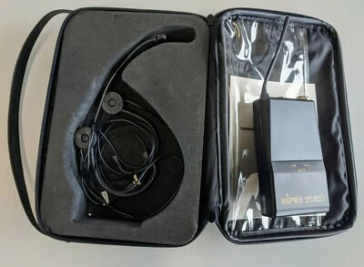Bodypack Transmitter Mipro ACT-707TE mit Headset-Mikro generalüberholt - Bild 1 von 4