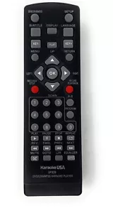 Karaoke USA Remote Control Only For Karaoke Machine Model GF829 - Picture 1 of 3
