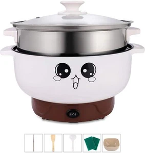 3.6L Multifunction Electric Cooker with Lid & Steamer: Skillet, Grill, Pot, Wok - Picture 1 of 6