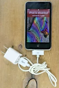 Apple Ipod 32GB 3rd Generation MP3 Player Working but Locked/Disabled G4 - Picture 1 of 10