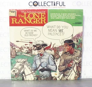 ADVENTURES OF THE LONE RANGER - RADIO STORIES - DECCA 1973 - IN SHRINK - LP 🔥 - Picture 1 of 2
