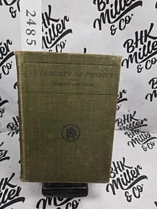 Elements of Physics  Carhart & Chute 1897 Vintage Hardcover - Bild 1 von 16