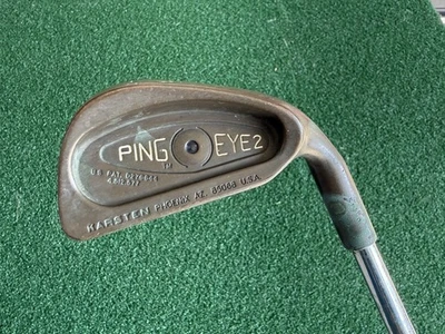 Ping Eye 2 Beryllium Copper BeCu 2 Iron Black Dot True Temper S300 Stiff Shaft - Image 1 of 4