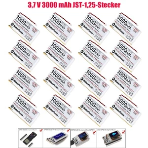 3,7 V Lithium Akku 3000mAh JST1.25-Stecker für Arduino Nodemcu ESP32 JST-1,25 DE - Bild 1 von 44