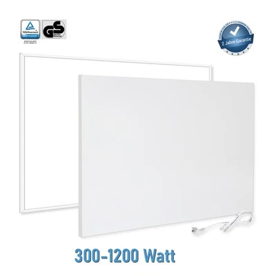 Infrarotheizung Heizpaneel Heizkörper Wandheizung Infrarot Heizpanels 300W-1200W - Bild 1 von 4