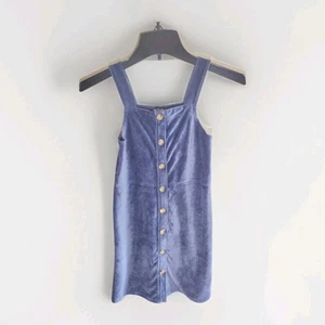 SO® Goods For Life Blue Dress Girls' SZ M 8 Button Up - Picture 1 of 10