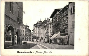 CPA Carte Postale Italie Domodossola Piazza Mercato 1934 VM101155ok - Picture 1 of 2