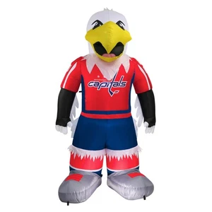 Washington Capitals NHL 7 Fuß groß aufblasbar "Slapshot" Maskottchen Heckklappe Party - Bild 1 von 1