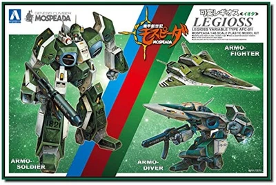 Aoshima Genesis Climber Mospeada 1 48 Transformable Legioss Iota - Image 1 of 4
