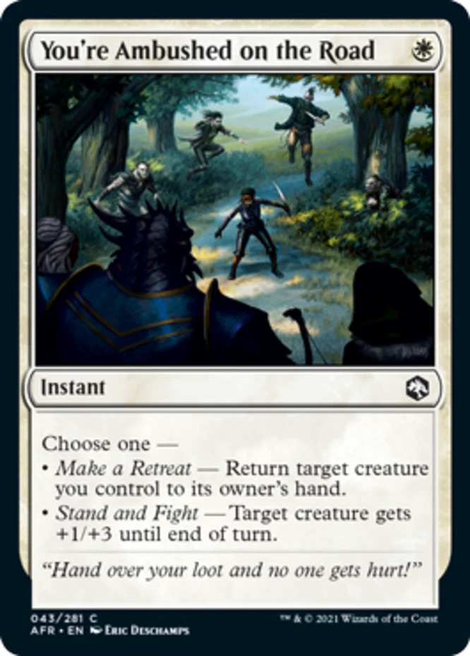 x1 You're Ambushed on the Road - Forgotten Realms - NM - MTG - Image 1 of 1