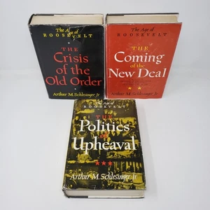 The Age of Roosevelt 3 Vol Set by Arthur Schlesinger (HC, DJ, 1957-1960) - Bild 1 von 19