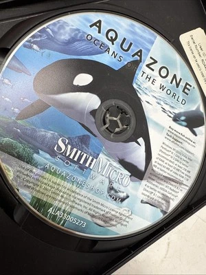 Aquazone Oceans Of The World Smith Micro Software PC 2007 Aqua Zone W Serial Num - Image 1 of 4
