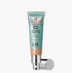 IT Cosmetics CC+ Cream Natural Matte Foundation with SPF 40 - Neutral Medium - Picture 1 of 4