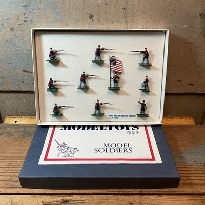 MODELTOYS EE. UU., Juguetes Modelo, U-175 Primera Milicia de Rhode Island, Como Encontrado Foto 1 de 4