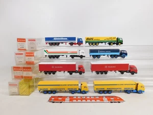 8x Wiking H0 1:87 Lkw Mb: Dören+Diehl+Kluwe+Kühne Etc S.G./Mint+Box #DF994-1 - Picture 1 of 5