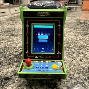 GALAGA My Arcade Mini Arcade Green Machine Game #18 - Picture 1 of 9