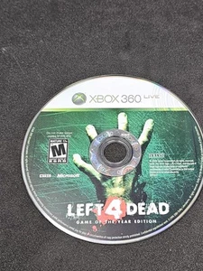 Left 4 Dead GOTY Edition Xbox 360 Disc Only Scratch Free Tested Survival - Picture 1 of 2