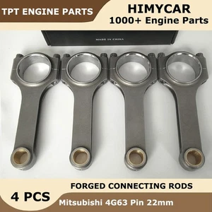 Varillas forjadas Racing H Beam 5,906" aptas para Mitsubishi 4G63 pin 22 mm - Imagen 1 de 6