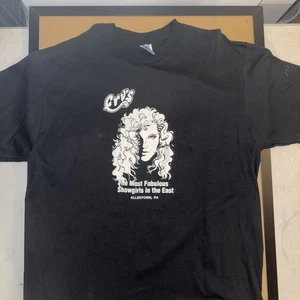 Vintage Gentleman Club Pocket T-Shirt. Erv’s B.Y.O. Allentown PA. XL USA Made - Bild 1 von 3