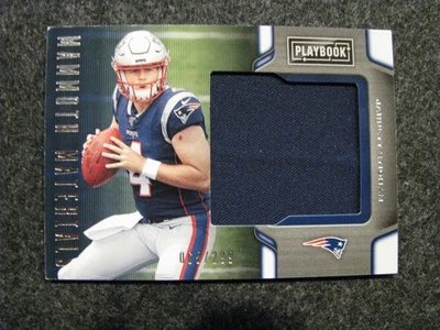 2019 Panini Playbook - Mammoth Material Jarrett Stidham #MM-7 /299 (MEM, RC) - Image 1 of 2