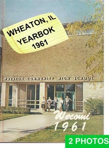 Anuario Wheaton Community High School Illinois 1961 WECOMI - Imagen 1 de 2
