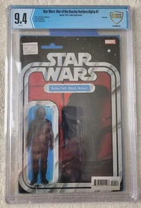 Star Wars: War Of The Bounty Hunters Alpha #1 Action Figure Variant CBCS 9.4 - Picture 1 of 2
