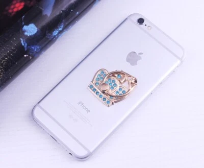 Soporte giratorio para anillo corona de cristal para teléfono celular LiliDreamStore 360 - Princesa Foto 1 de 4