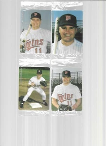 CHUCK KNOBLAUCH 1992 MOTHERS COOKIES 4 CARD SET - Picture 1 of 1