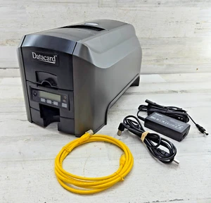 Datacard CD800 PX30 Network Thermal Color ID Printer W/ Power adapter & Cables - Picture 1 of 12