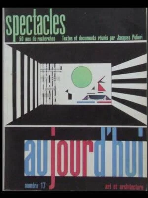 AUJOURD'HUI ART ET ARCHITECTURE n°17 1958 SPECTACLES, THEATRE, SCENOGRAPHIE - Photo 1/3