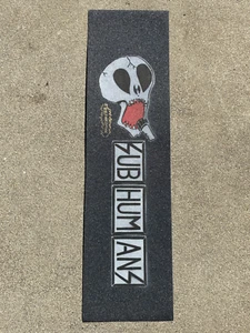 Mob Skateboard Graphic Grip Tape Subhumans Punk Rock Skull And Microphone Art - Picture 1 of 3