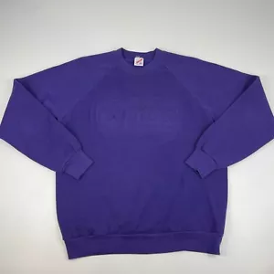 Felpa girocollo vintage Jerzees uomo taglia XL (Moderna L) Northwest Airlines - Foto 1 di 5