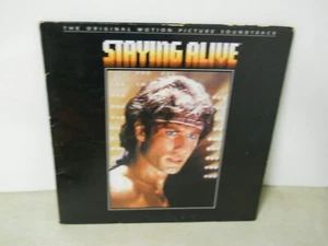 1983 Original Sound Track Hits Staying Alive Vinyl Album Bee Gees Frank Stallone - Imagen 1 de 8