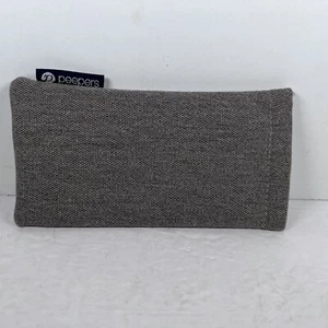 Peepers Soft Squeeze Canvas Grau Unisex Brillenetui - Brandneu! - Bild 1 von 3