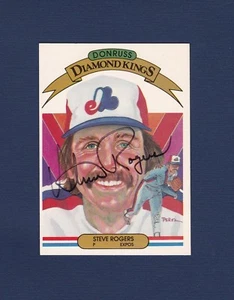 Steve Rogers signed Montreal Expos 1983 Donruss Diamond King baseball card - Picture 1 of 1