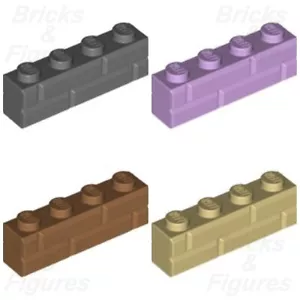 LEGO® 1 x 4 Masonry Modified Brick Parts - Pick Your Colour 15533 Genuine x 10 - Picture 1 of 12
