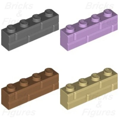 LEGO® 1 x 4 Masonry Modified Brick Parts - Pick Your Colour 15533 Genuine x 10 - Image 1 of 3