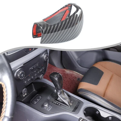 Shifter head Side cover For Ford Everest / Ranger T6/T7 2015-2018 Carbon Style - image 1 of 4