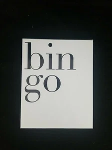 NEW WEST EMORY J Crew BINGO Game Set Featured In Popsugar new Sealed - Picture 1 of 3