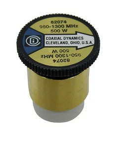 Elemento vatímetro Slug 500W 950-1300 MHz para Bird 43 CDI 82074 (500J) (Nuevo) - Imagen 1 de 3