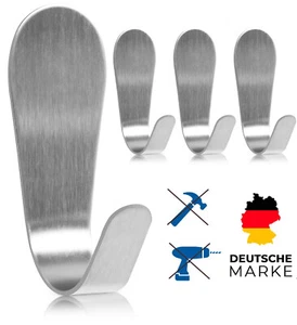 Perfectosan | selbstklebende Handtuchhaken | Handtuchhalter | Klebehaken | Haken - Bild 1 von 6