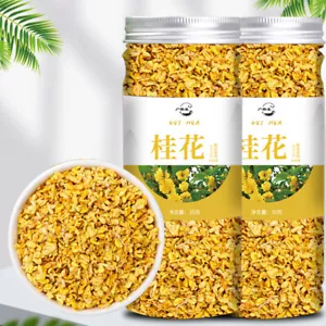 Té Osmanthus comestible seco Osmanthus té perfumado 35 g*2 enlatado 桂花茶 食用桂花干 - Imagen 1 de 5