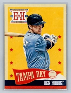 2013 Panini Hometown Heroes #247 Ben Zobrist Tampa Bay Rays - Picture 1 of 2