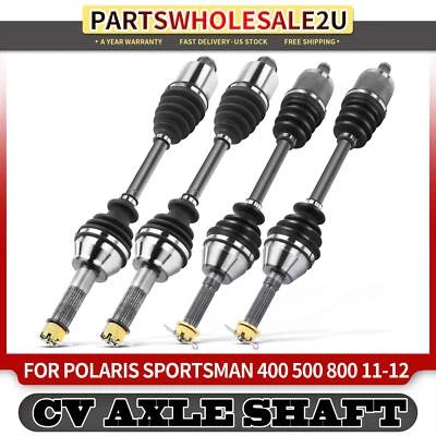 4x Conjunto de eje CV delantero y trasero para Polaris Sportsman 400 500 800 2011 2012 Foto 1 de 4