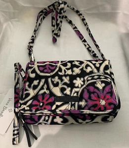 Vera Bradley REID 3-In-1 Crossbody Wristlet Scroll Medallion - Picture 1 of 5